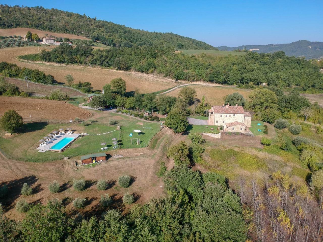 Agriturismo Montelovesco Brunetta Eksteriør bilde